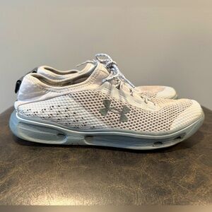 UA Under Armour Gray Women's Sneakers Athletic Shoes Size 8 Slip Ons